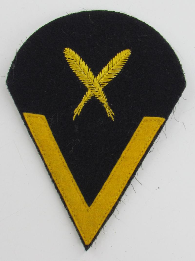 Kriegsmarine Yeoman  Combined Career and Rank Sleeve Insignia