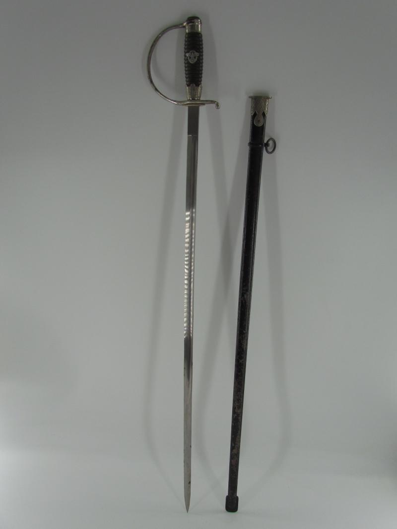 German Police Officer’s Sword by Paul Weyersberg