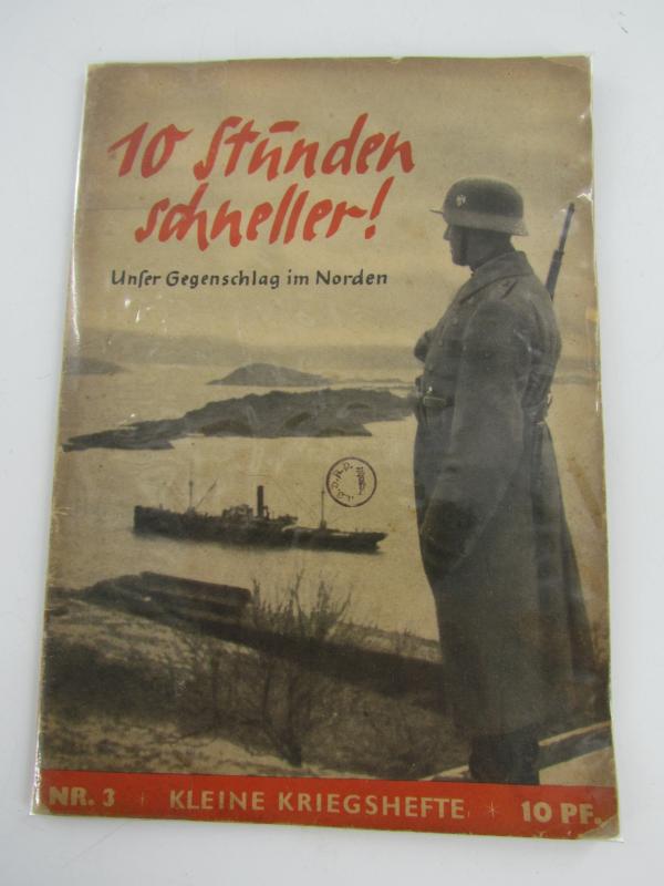 Kleine Kriegshefte nr. 3 “10 Stunden Schneller!” - 1940 booklet