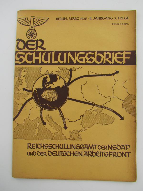 NSDAP Magazine Der Schulungsbrief 1935