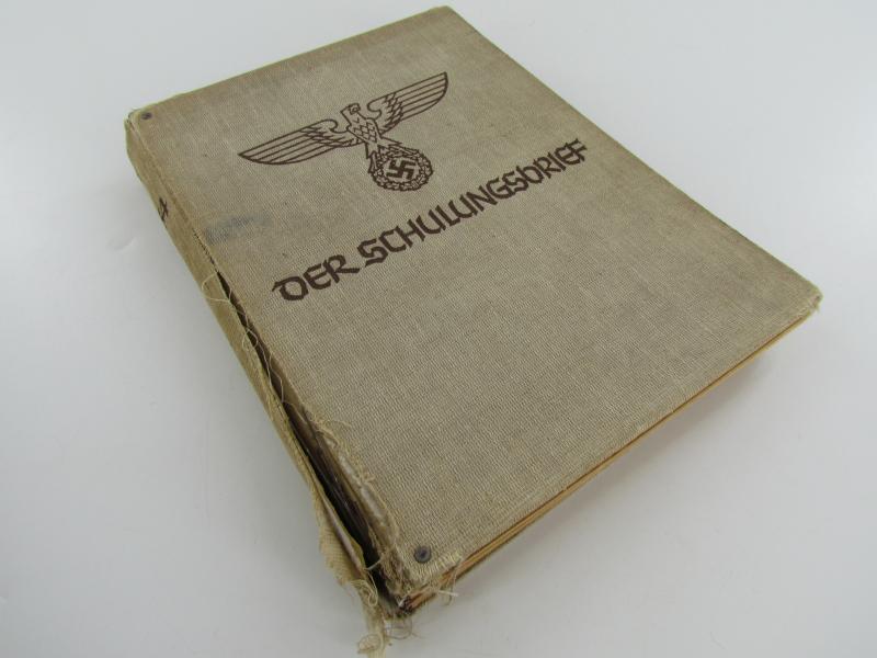 NSDAP Magazine Der Schulungsbrief 1934 In Original Binder