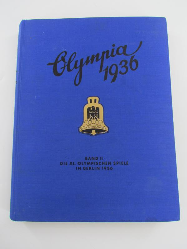 Olympia 1936 Band II Hardbound Book Olympics Results