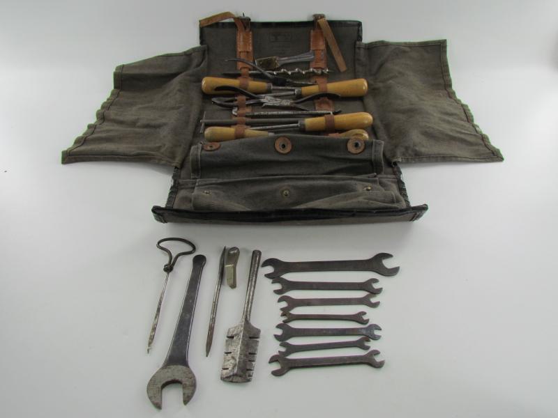 Wehrmacht ( Pioneer )Canvas Tool Bag With Contents ... WaA Marked