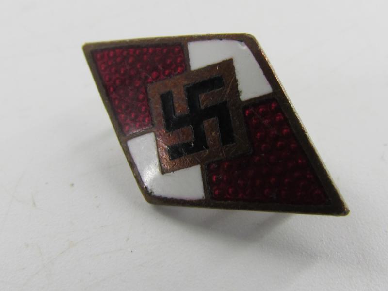 Hitler Youth Membership Pin by RZM M1/23