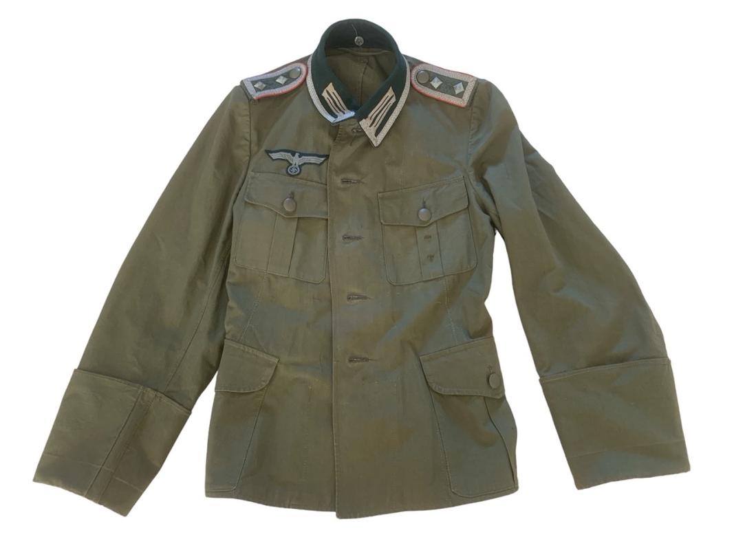 Wehrmacht Heer Artillery NCO M36  Summer Pattern Tunic