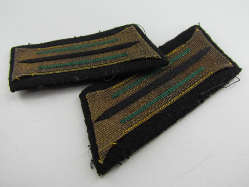 Wehrmacht Heer Gebirgsjäger ( Mountain Troops )Officer's Collar Tabs