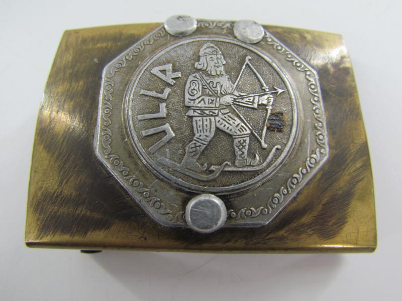 Self Made Gebirgsjäger ( Mountain Troops ) Buckle