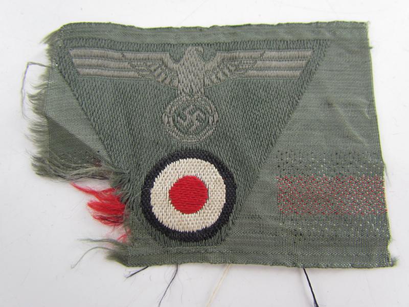 Wehrmacht (Heer ) ‘BeVo’ EM/NCO'S trapezoid cap insignia