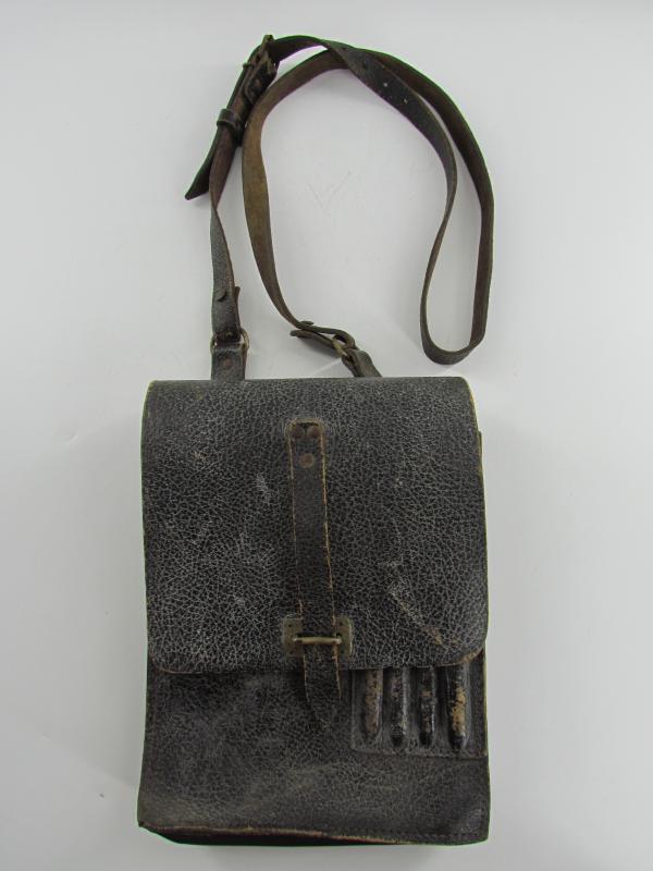 Late War German Map case With Shoulderstrap ...Marked 1945