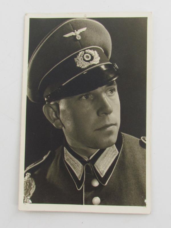 Portrait Photo of a Wehrmacht Soldier