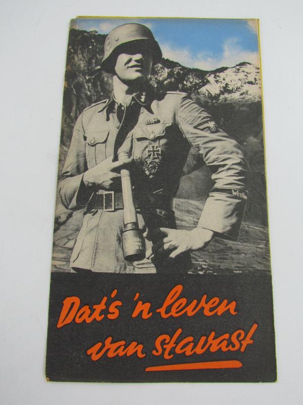 Dutch 'Waffen-SS' Recruitment Flyer/Poster