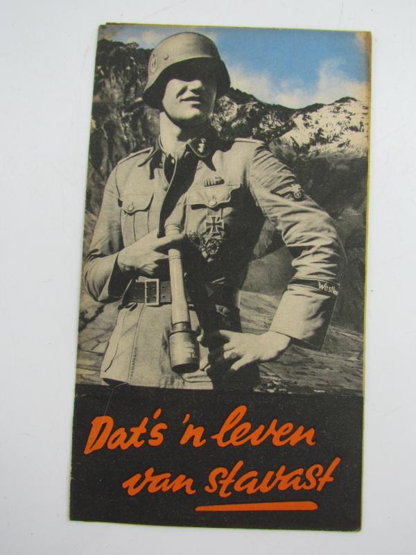 Dutch 'Waffen-SS' Recruitment Flyer/Poster