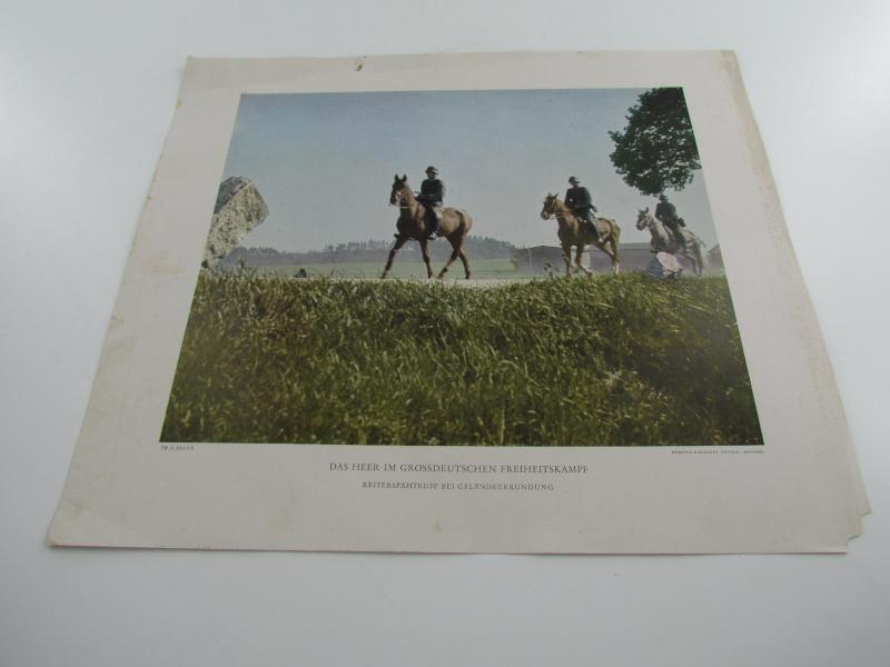 German.Printed Photo,”Das Heer Im Grossdeutschen Freiheitskampf