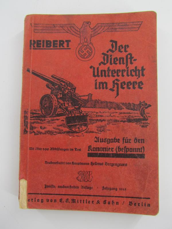 Wehrmacht 'Kanonier bespannt' Reibert 1940