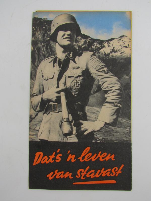 Dutch 'Waffen-SS' Recruitment Flyer/Poster