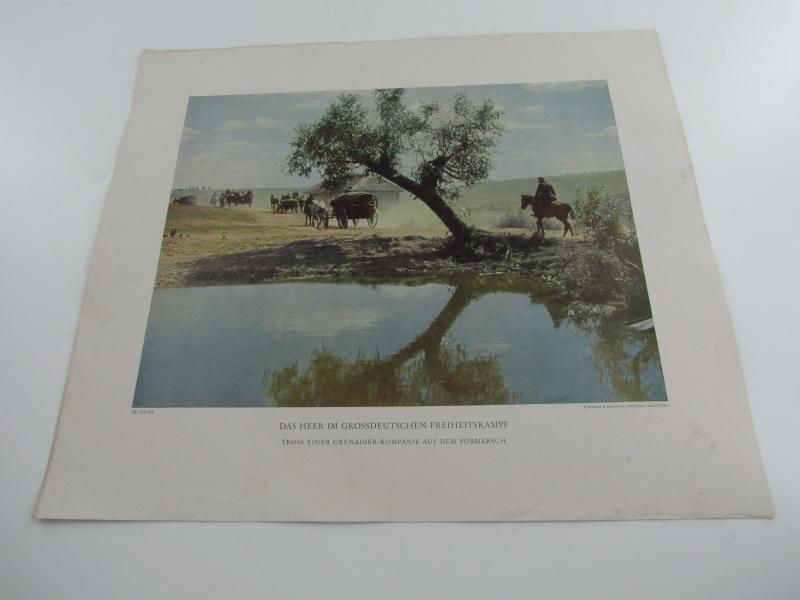 German.Printed Photo,”Das Heer Im Grossdeutschen Freiheitskampf