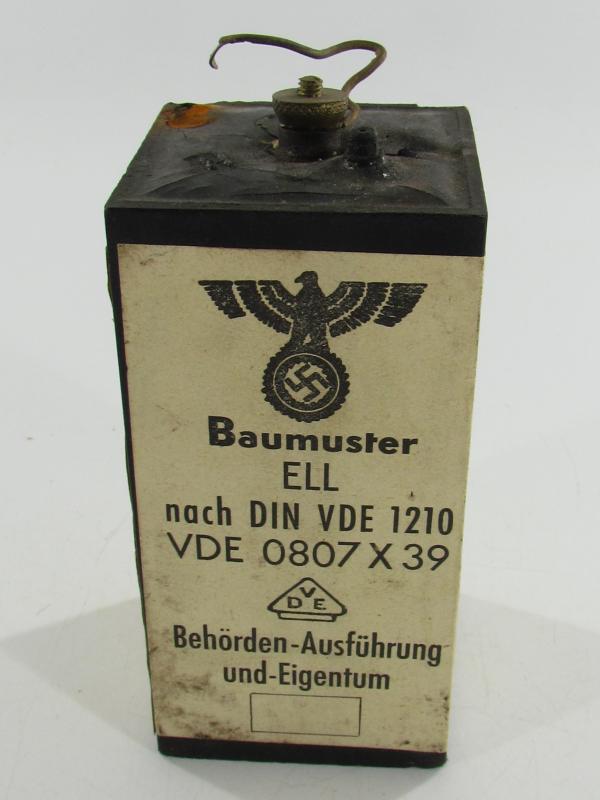 German FF33 field phone battery