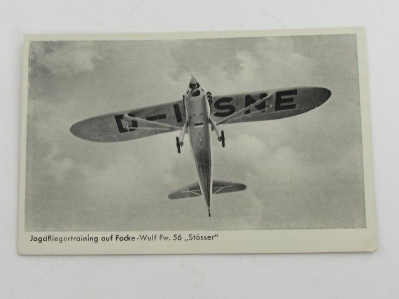 Postcard Focke Wulf Fw 56 Stößer