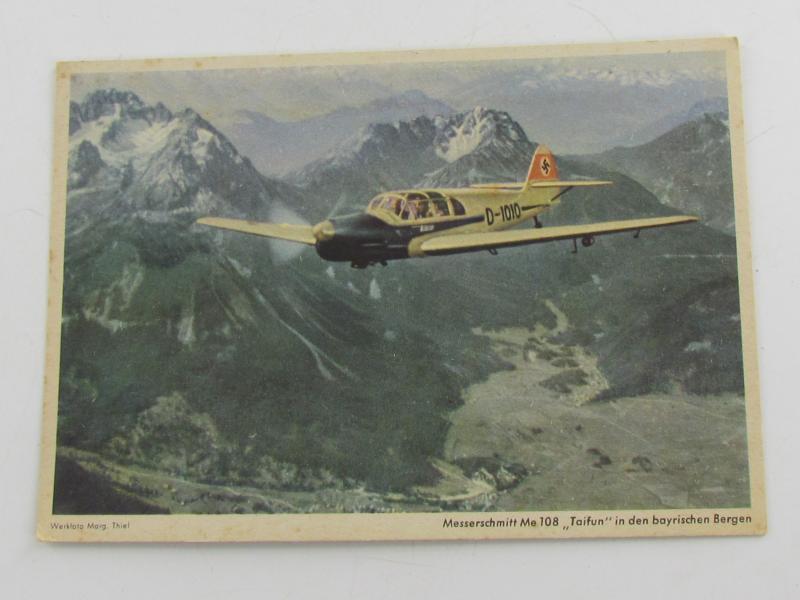 Postcard : Messerschmitt ME108 ,, Taifun 