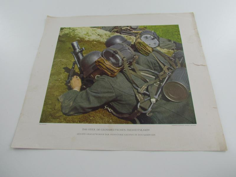 German.Printed Photo,”Das Heer Im Grossdeutschen Freiheitskampf