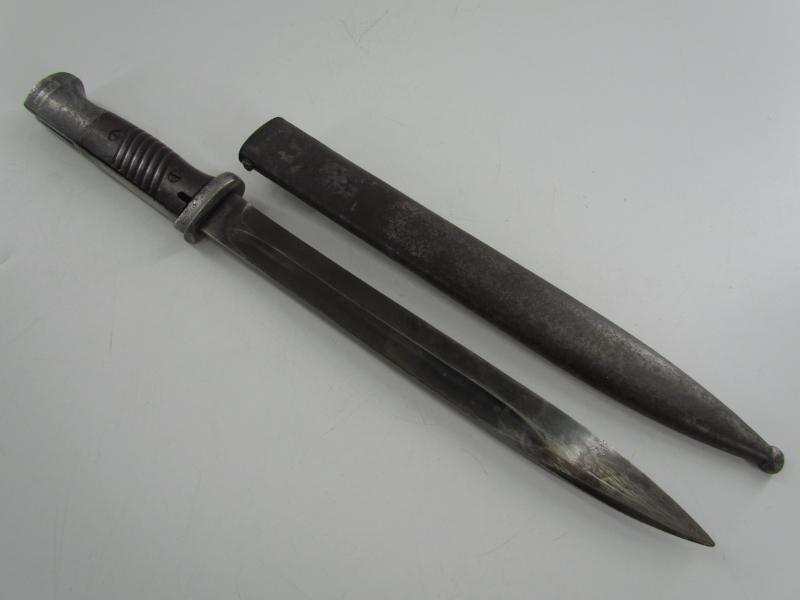 Matching K98 Bayonet Marked 43 asw