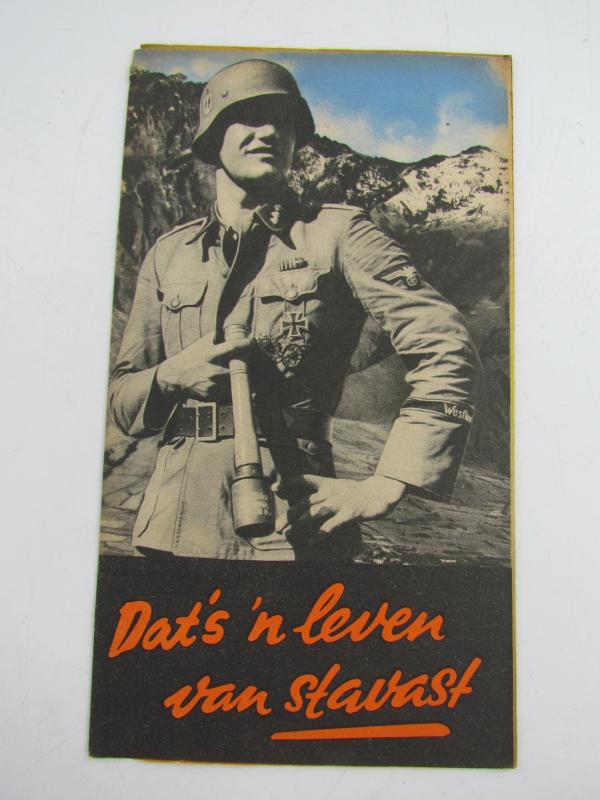 Dutch 'Waffen-SS' Recruitment Flyer/Poster