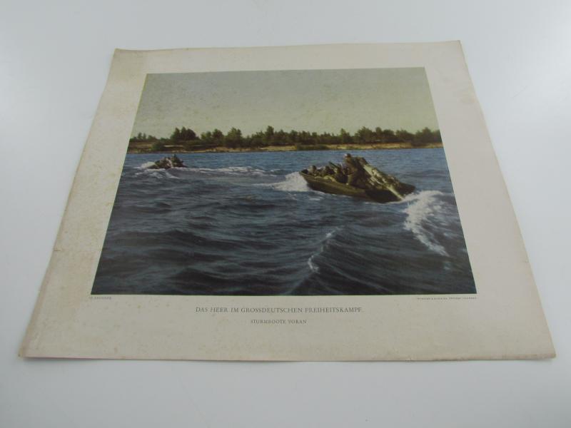 German.Printed Photo,”Das Heer Im Grossdeutschen Freiheitskampf