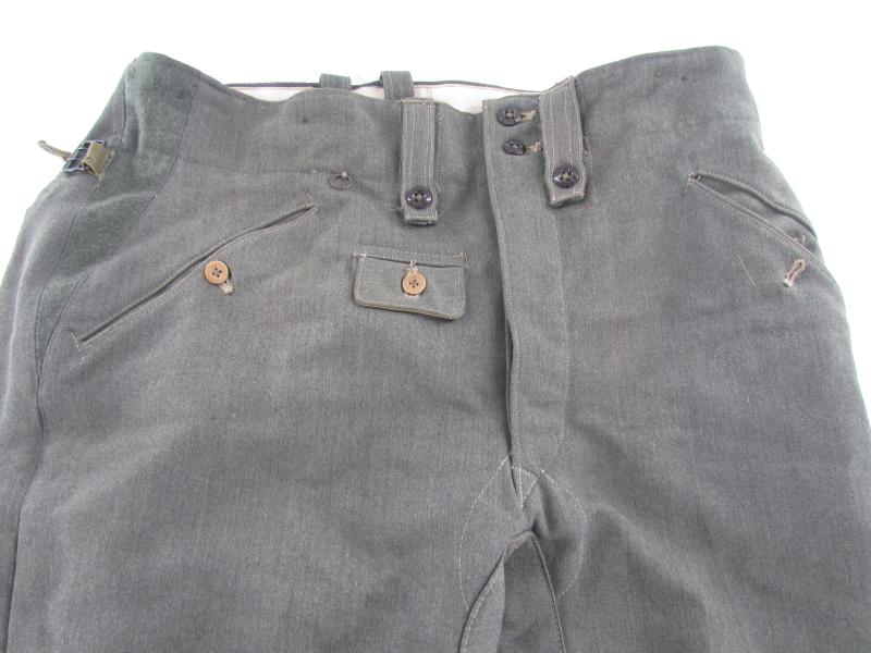 WH/SS M43 Combat Trousers in Gabardine....Mint