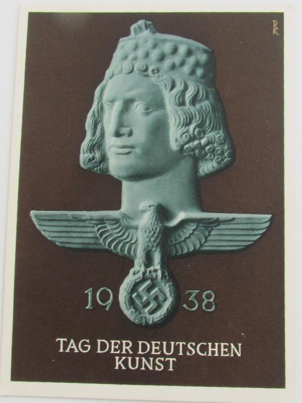 Postcard : 'Tag der Deutschen Kunst 1938'