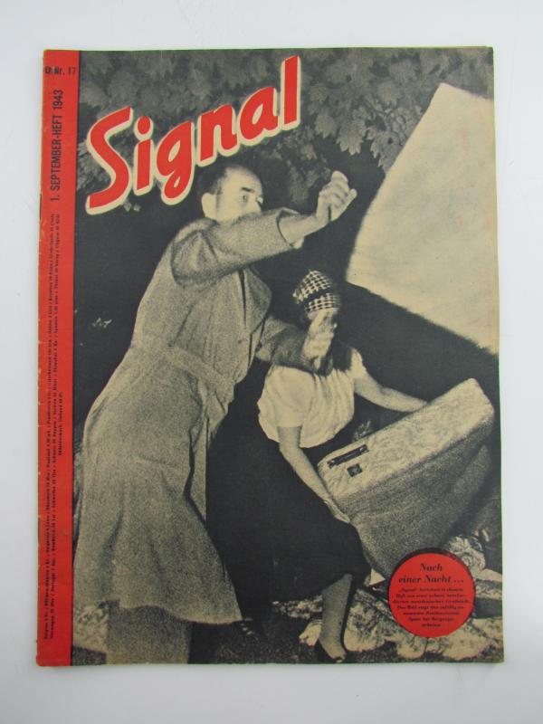 Signal German War Time magazine No 17 1943