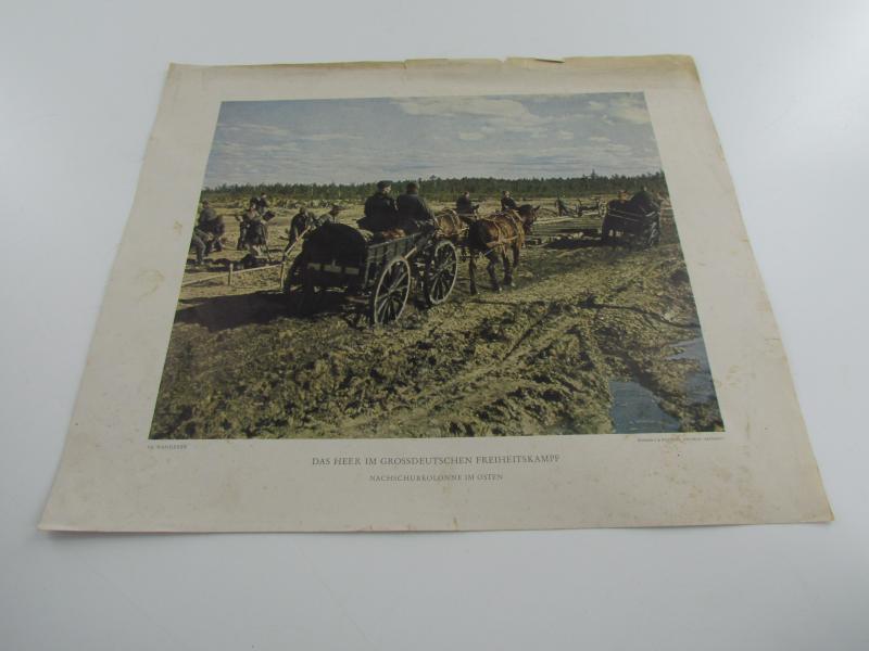 German.Printed Photo,”Das Heer Im Grossdeutschen Freiheitskampf