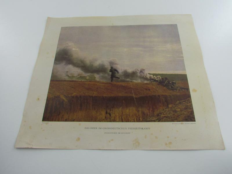 German.Printed Photo,”Das Heer Im Grossdeutschen Freiheitskampf