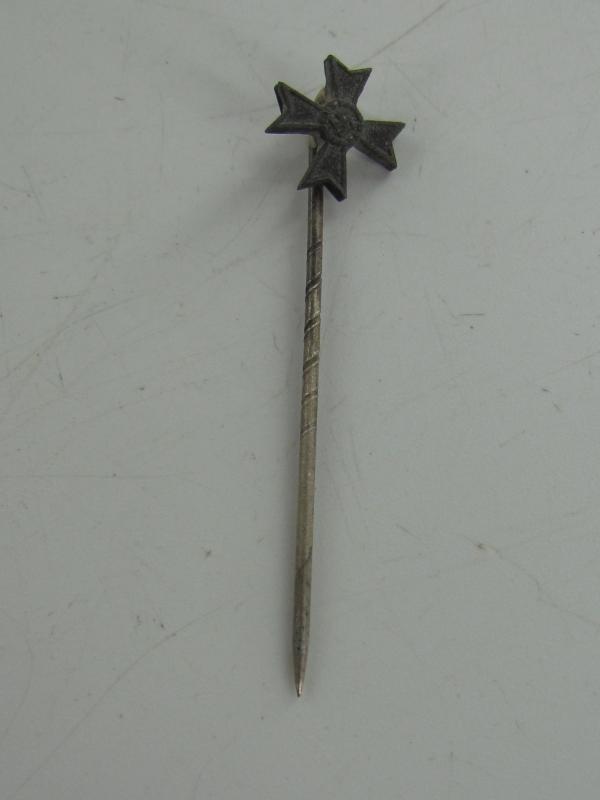 War Merit Cross Without Swords Miniature Stick Pin