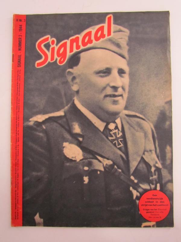 Signal German War Time magazine No 3 1944....Dutch