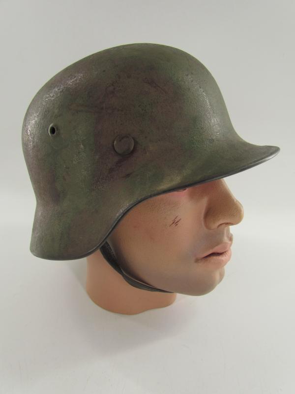 Wehrmacht Heer DD M35 Early Camo Helmet