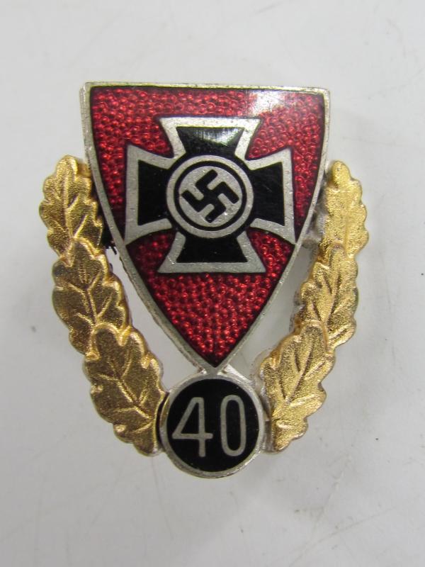 40 Years Member Badge Kyffhäuser Bund