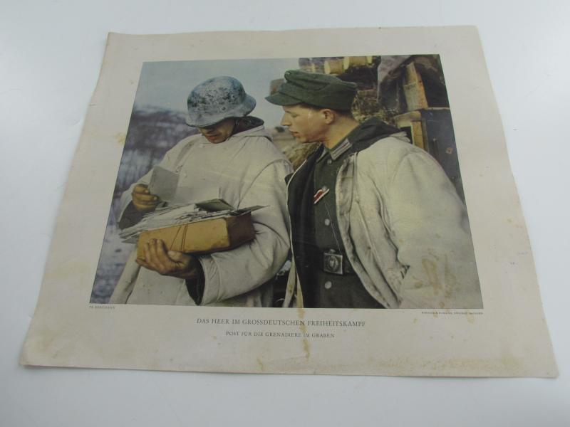 German.Printed Photo,”Das Heer Im Grossdeutschen Freiheitskampf