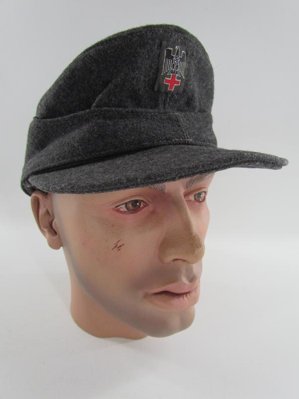 German DRK M43 Style Cap Marked DRK 1944