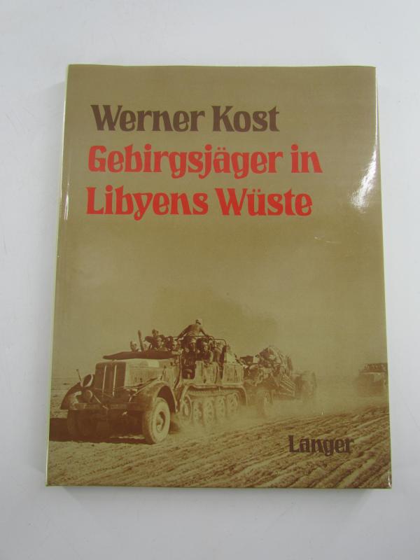 Book : Gebirgsjäger in Libyens Wüste