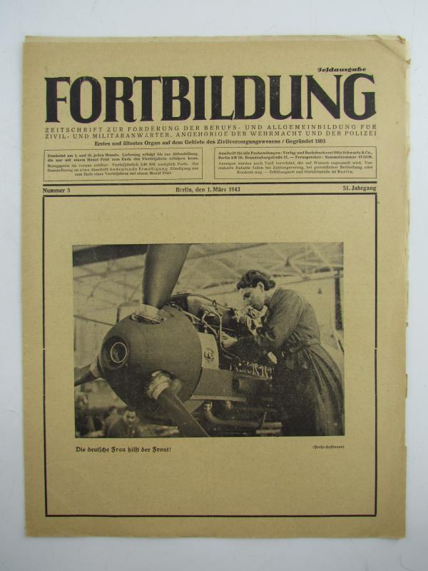 Fortbildung Magazine Nr 5 01-March 1943