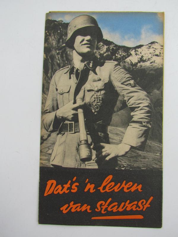 Dutch 'Waffen-SS' Recruitment Flyer/Poster