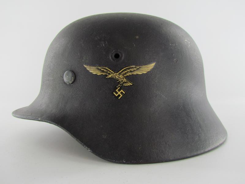 EF64 M40 single decal Luftwaffe helmet...Top Condition !