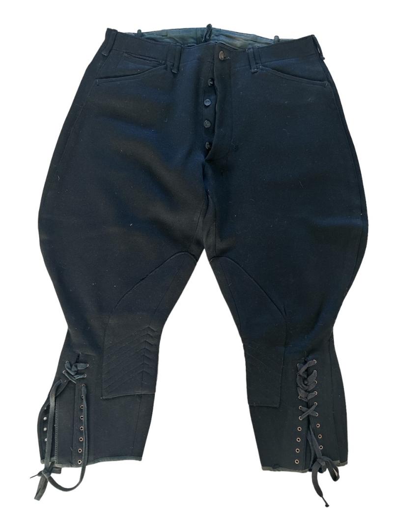 Black SS VT or Allgemeine SS or NSKK Breeches