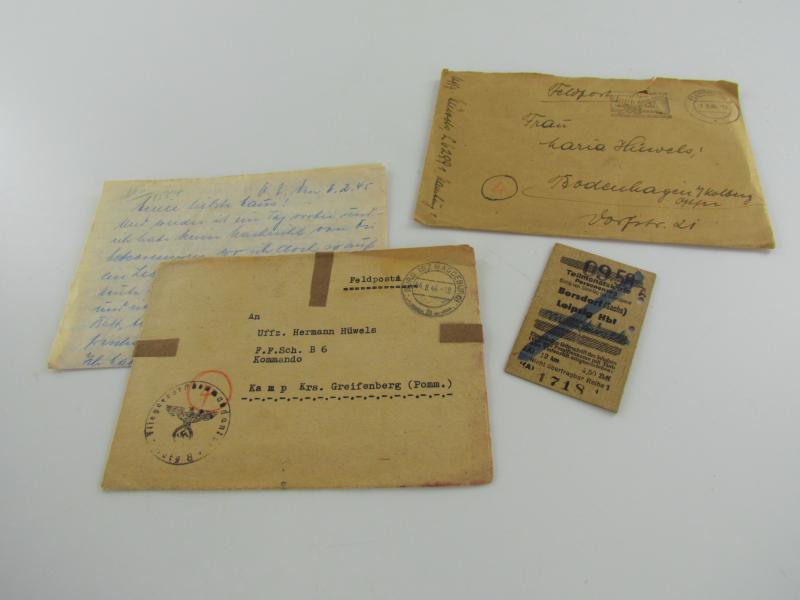 Field Post from Soldier to Family...dated 1945