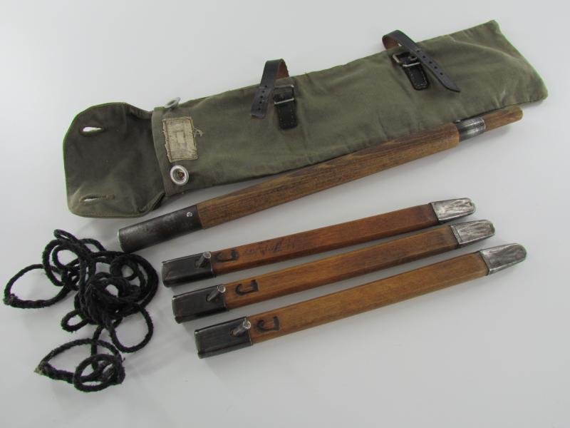 Wehrmacht Tent Pegs in Original Bag