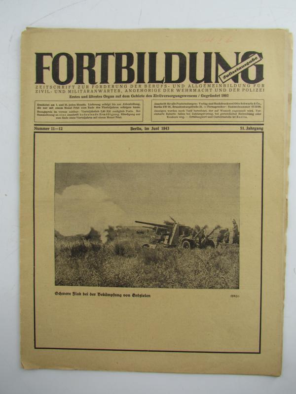 Fortbildung Magazine Nr 11-12 June 1943