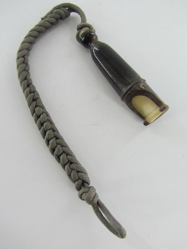 Wehrmacht Signal Whistle With Original Cord