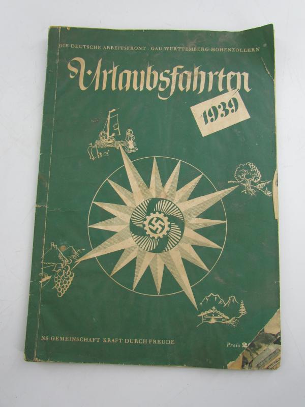 Book : Urlaubsfahrten 1939  ( Kraft Durch Freude )