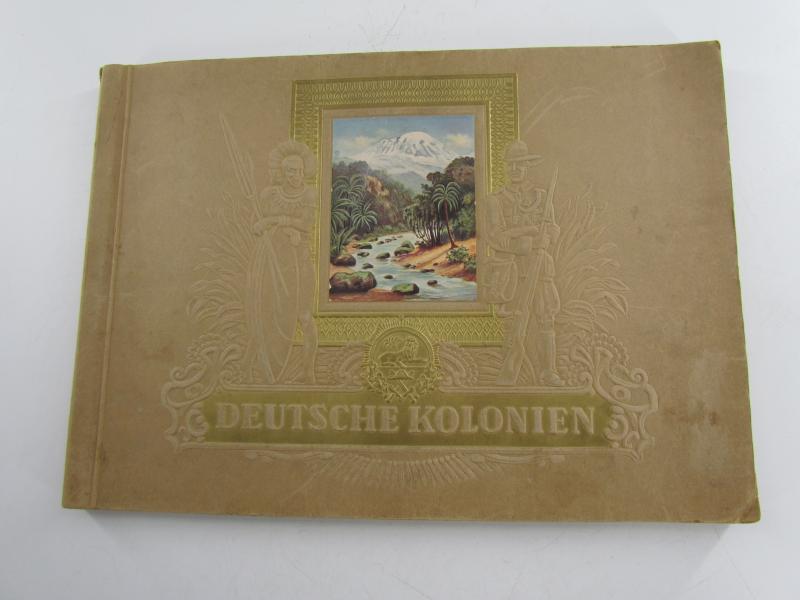 Deutsche Kolonien” Album of stickers 1936