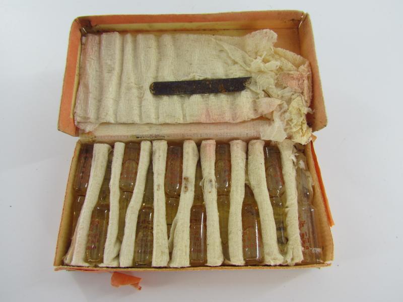 Wehrmacht Box of Morphine Ampoules